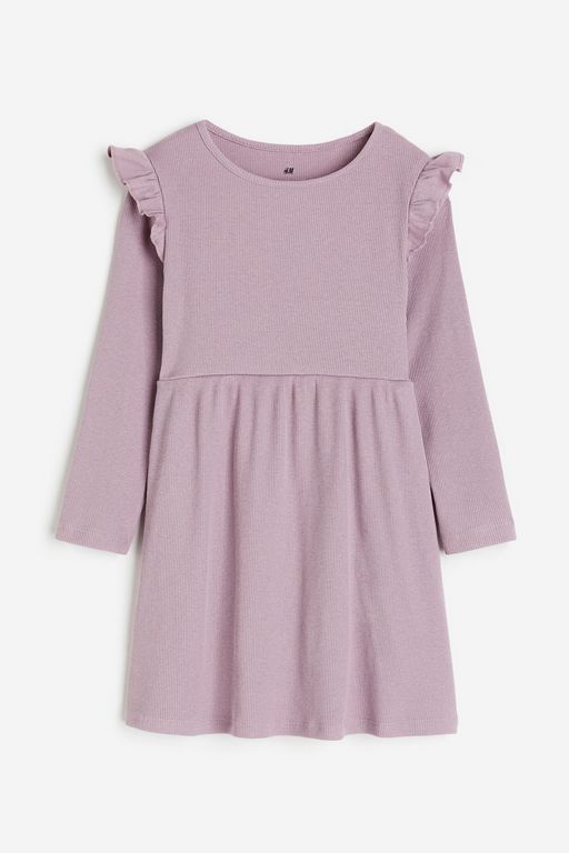 

Платье детское H&M 1026706, Матовый фиолетовый, 92, 1026706