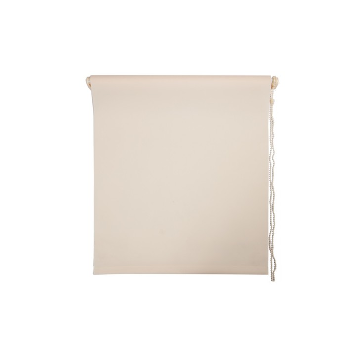 Рулонная штора «Комфортиссимо», 80x160 см, цвет кремовый