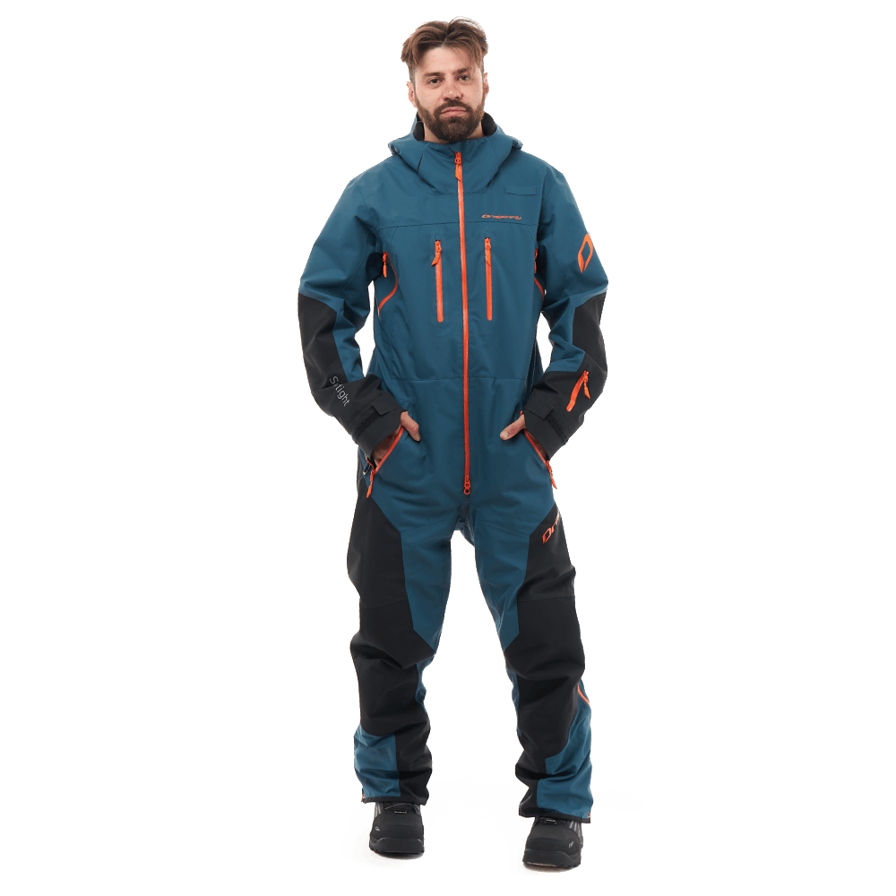 Комбинезон Dragonfly SUPERLIGHT 3L Man Dark Ocean - Orange 2024 XXL 49950₽