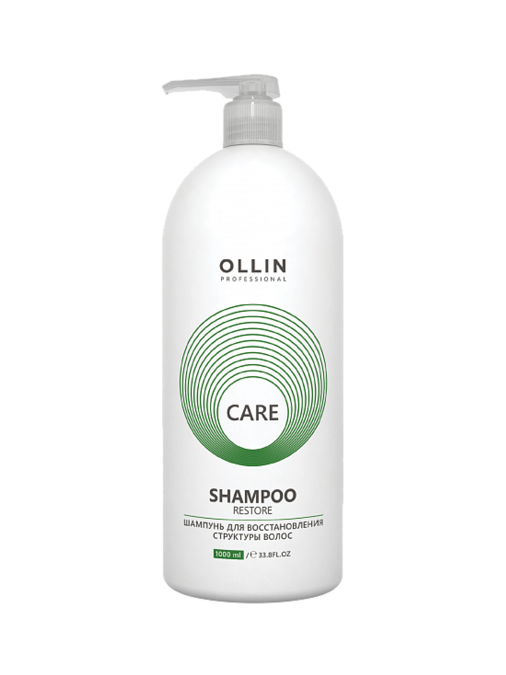 фото Шампунь ollin professional restore shampoo 1000 мл