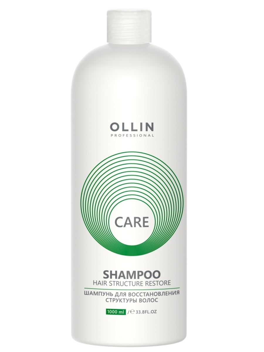 фото Шампунь ollin professional restore shampoo 1000 мл