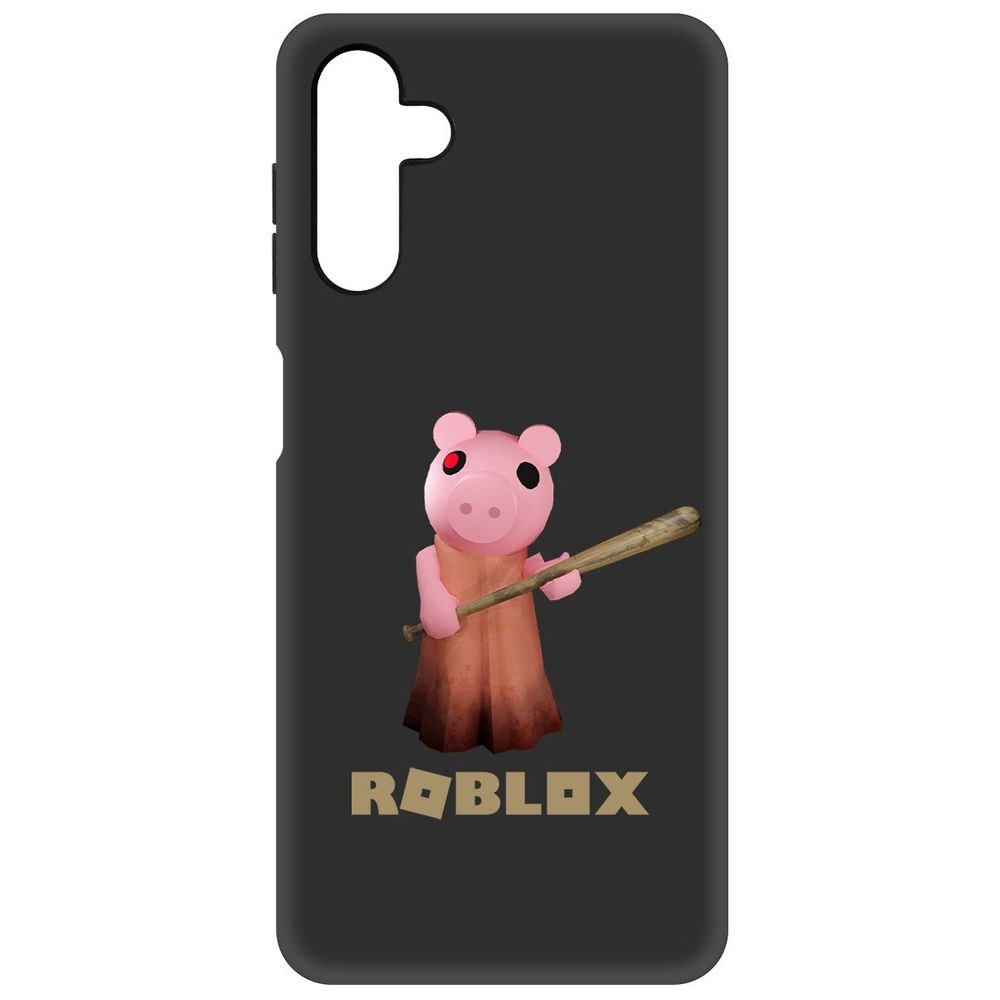 

Чехол-накладка Софт Roblox-Пигги для Samsung Galaxy A04s (A047), Черный