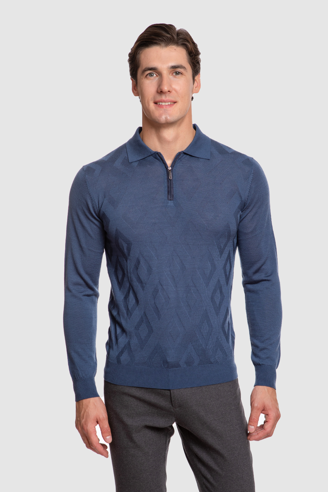 

Джемпер мужской Kanzler 140032W02O093 синий XL, 140032W02O093