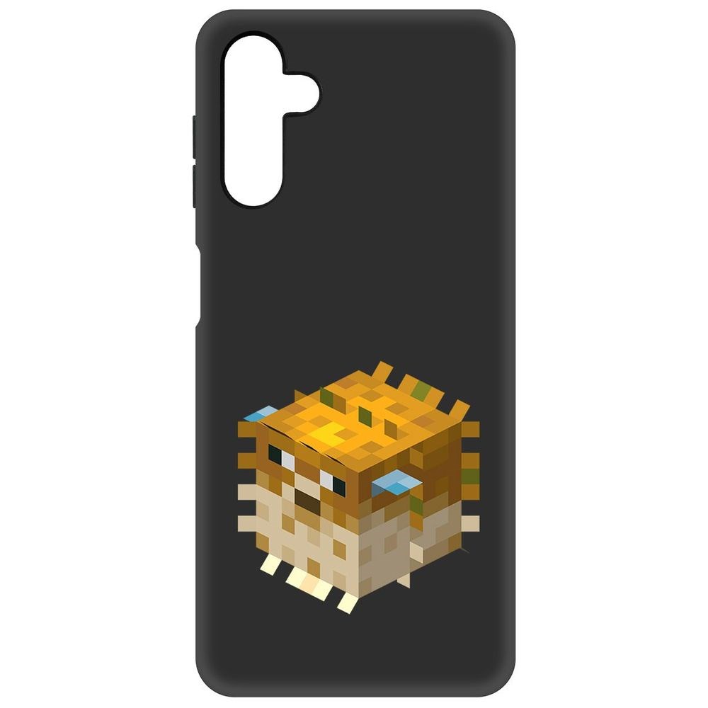 

Чехол-накладка Софт Minecraft-Иглобрюх для Samsung Galaxy A04s (A047), Черный