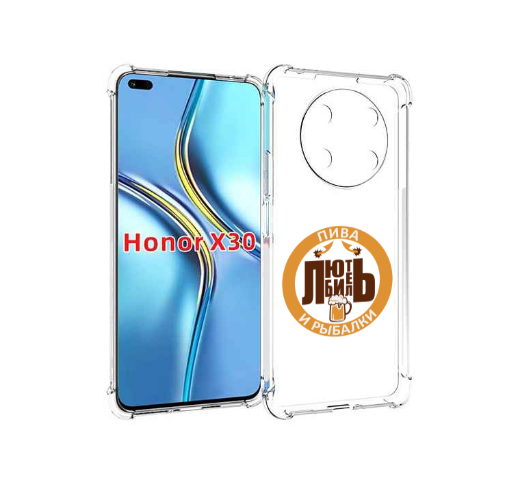 

Чехол MyPads любитель-рыбалки мужской для Honor X30 / Magic4 Lite 5G, Прозрачный, Tocco