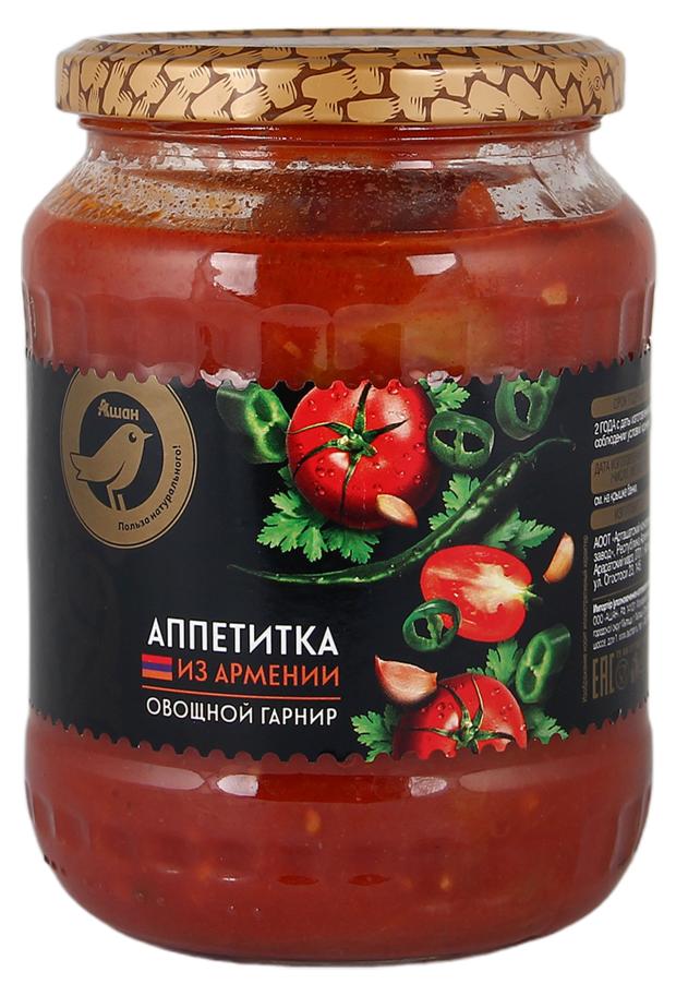 Аппетитка АШАН Золотая птица овощной гарнир 720 г 255₽