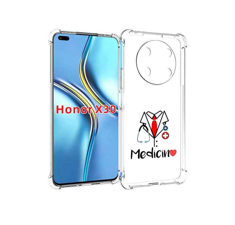 

Чехол MyPads любимая медецина для Honor X30 / Magic4 Lite 5G, Прозрачный, Tocco