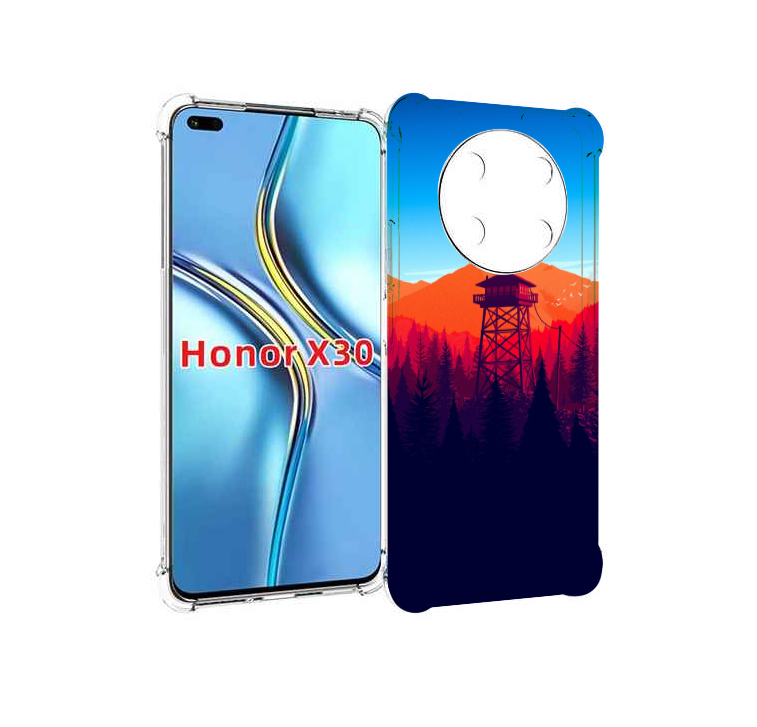 

Чехол MyPads лес с оранжевыми горами для Honor X30 / Magic4 Lite 5G, Прозрачный, Tocco