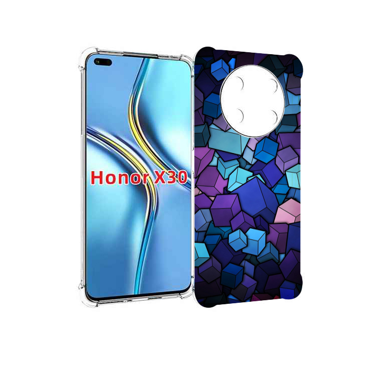 

Чехол MyPads лепестки для Honor X30 / Magic4 Lite 5G, Прозрачный, Tocco