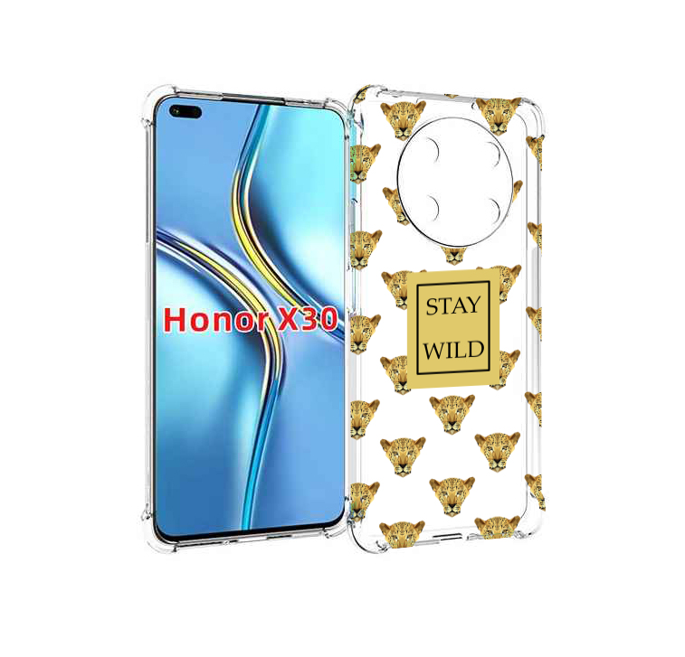 

Чехол MyPads леопард-вайлд для Honor X30 / Magic4 Lite 5G, Прозрачный, Tocco