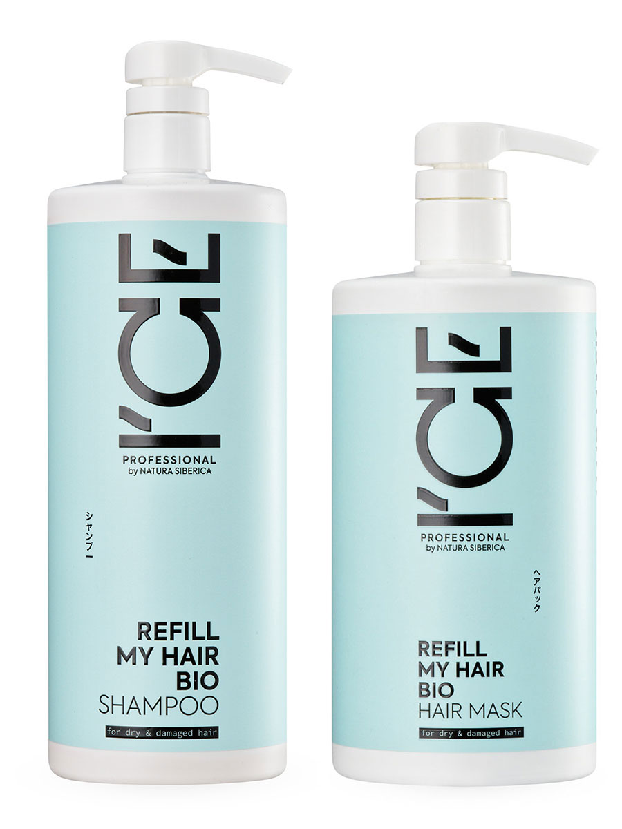 Набор для волос ICE Professional by NATURA SIBERICA Шампунь Маска Refill My Hair 2290₽