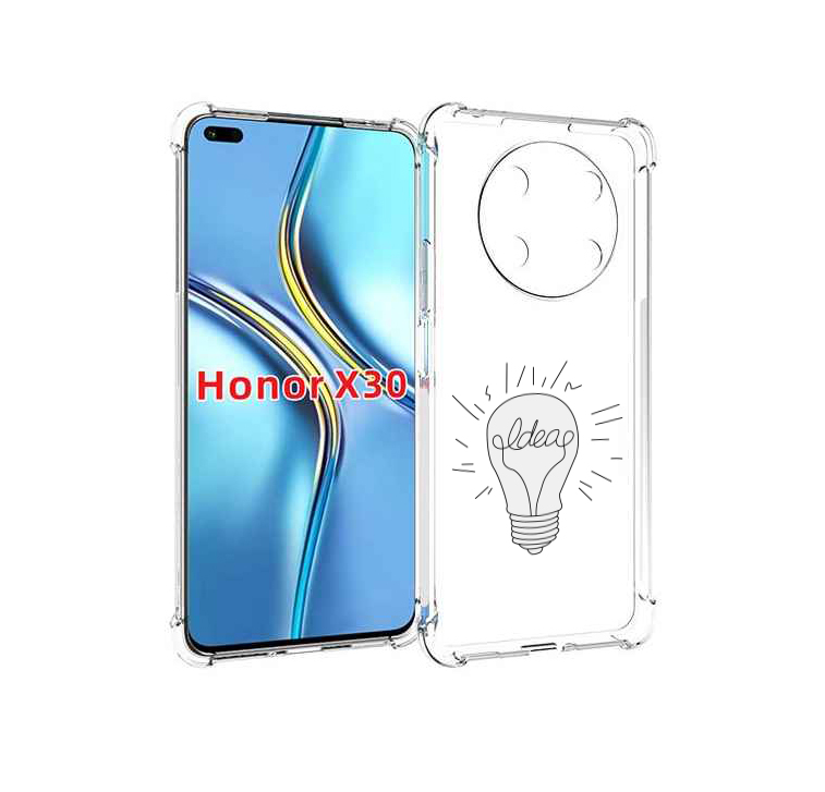 

Чехол MyPads лампочка-с-идеей для Honor X30 / Magic4 Lite 5G, Прозрачный, Tocco