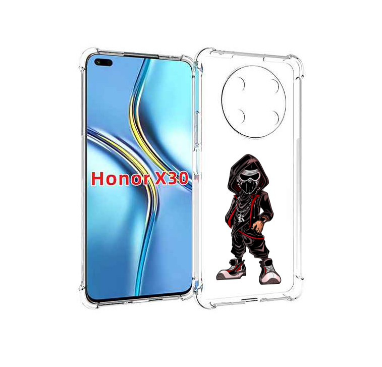 

Чехол MyPads крутой-ниндзя для Honor X30 / Magic4 Lite 5G, Прозрачный, Tocco