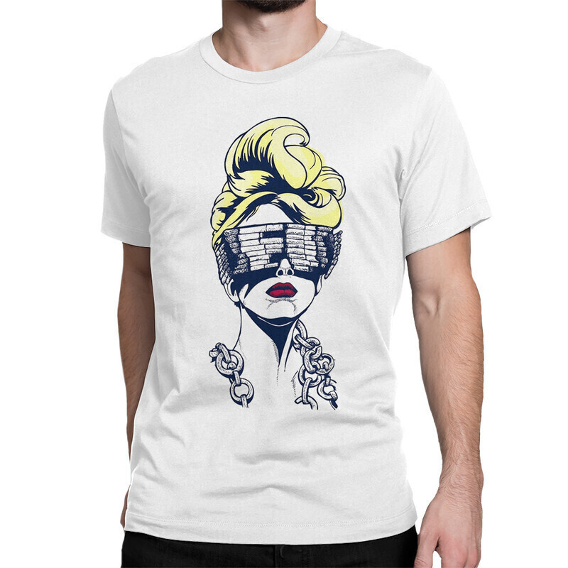 

Футболка мужская Dream Shirts Леди Гага 10008062 белая L, Леди Гага 10008062