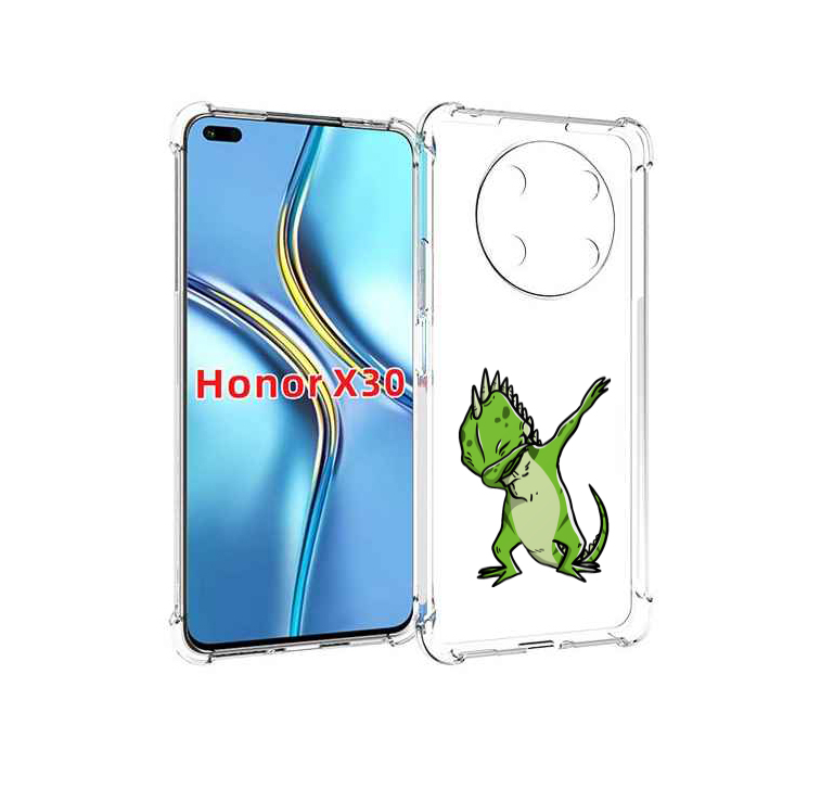 

Чехол MyPads крутая-ящерица для Honor X30 / Magic4 Lite 5G, Прозрачный, Tocco
