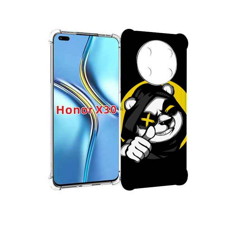 

Чехол MyPads крутая пандочка ок для Honor X30 / Magic4 Lite 5G, Прозрачный, Tocco