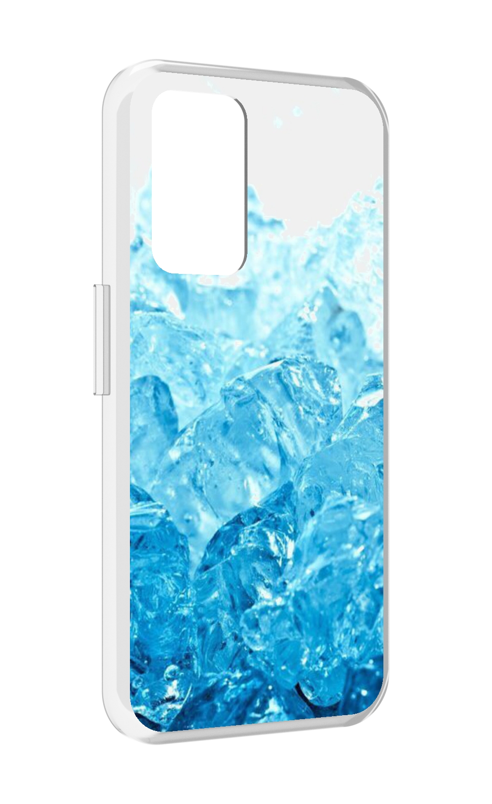 

Чехол MyPads кусочки-льда для Realme GT Neo3T, Прозрачный, Tocco
