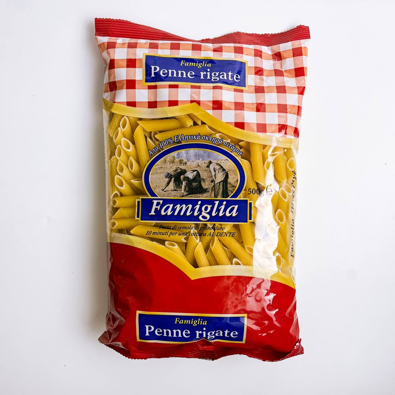 

Паста Famiglia Penne Rigate трубочки, 500 г, Макаронные изделия