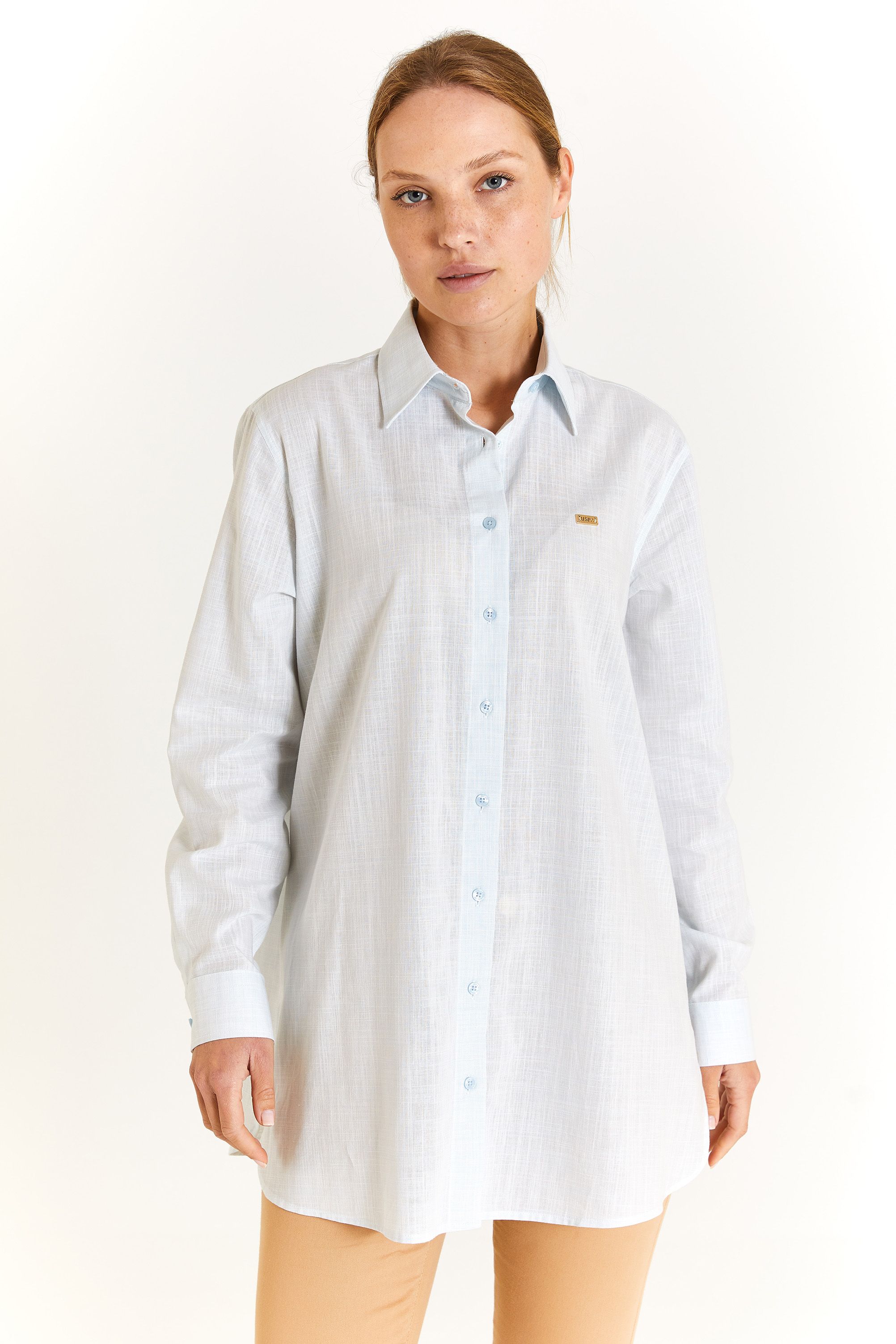 

Рубашка женская U.S. POLO Assn. G082GL0040MOTIL-T белая 38, Белый, G082GL0040MOTIL-T