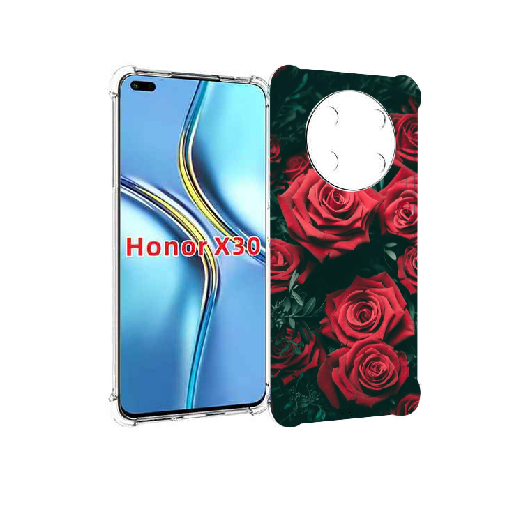 

Чехол MyPads красные-бархатные-розы для Honor X30 / Magic4 Lite 5G, Прозрачный, Tocco