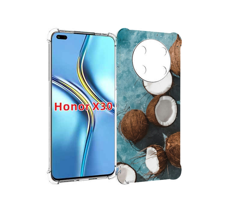 

Чехол MyPads красивые-кокосы для Honor X30 / Magic4 Lite 5G, Прозрачный, Tocco
