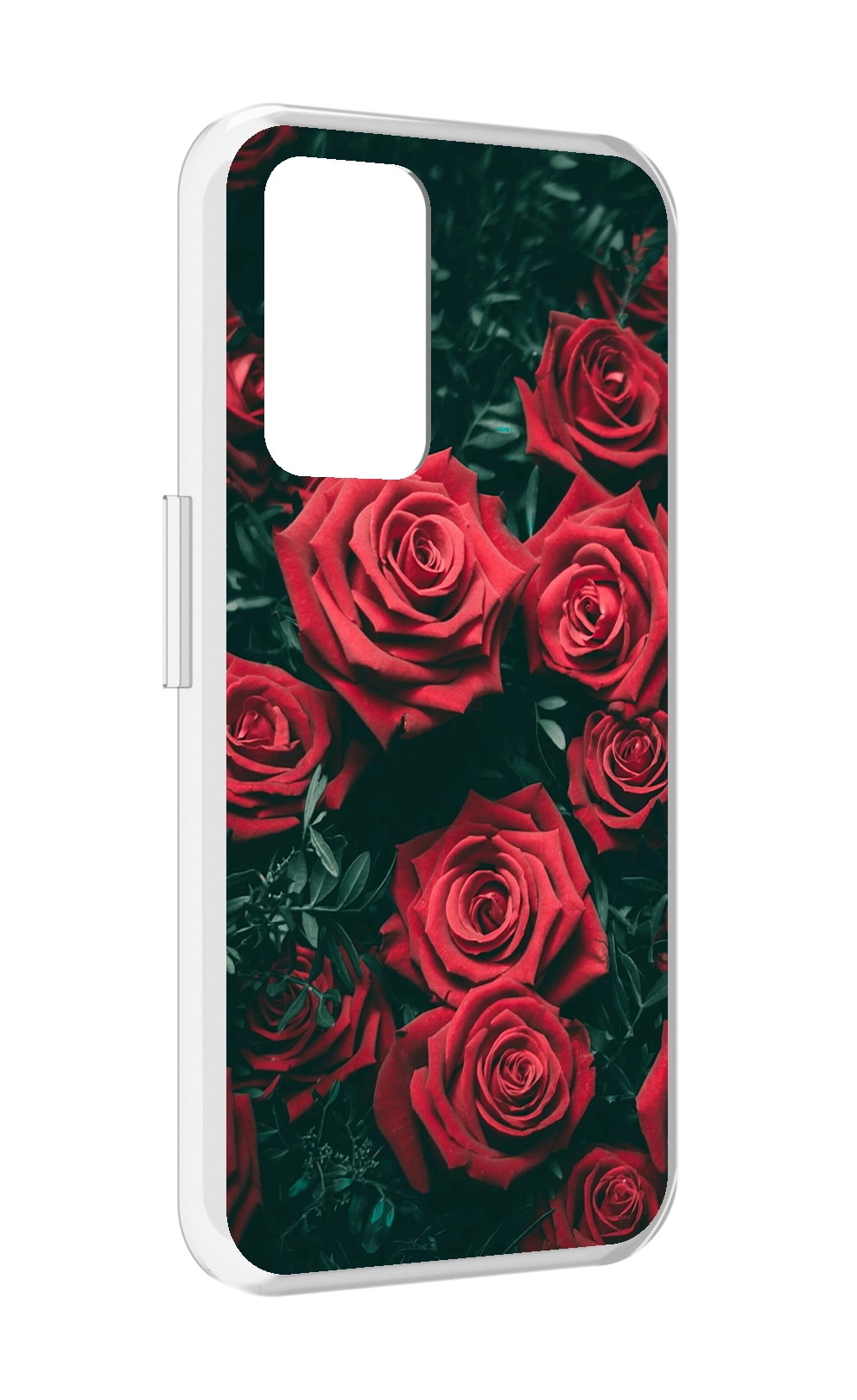 

Чехол MyPads красные-бархатные-розы для Realme GT Neo3T, Прозрачный, Tocco