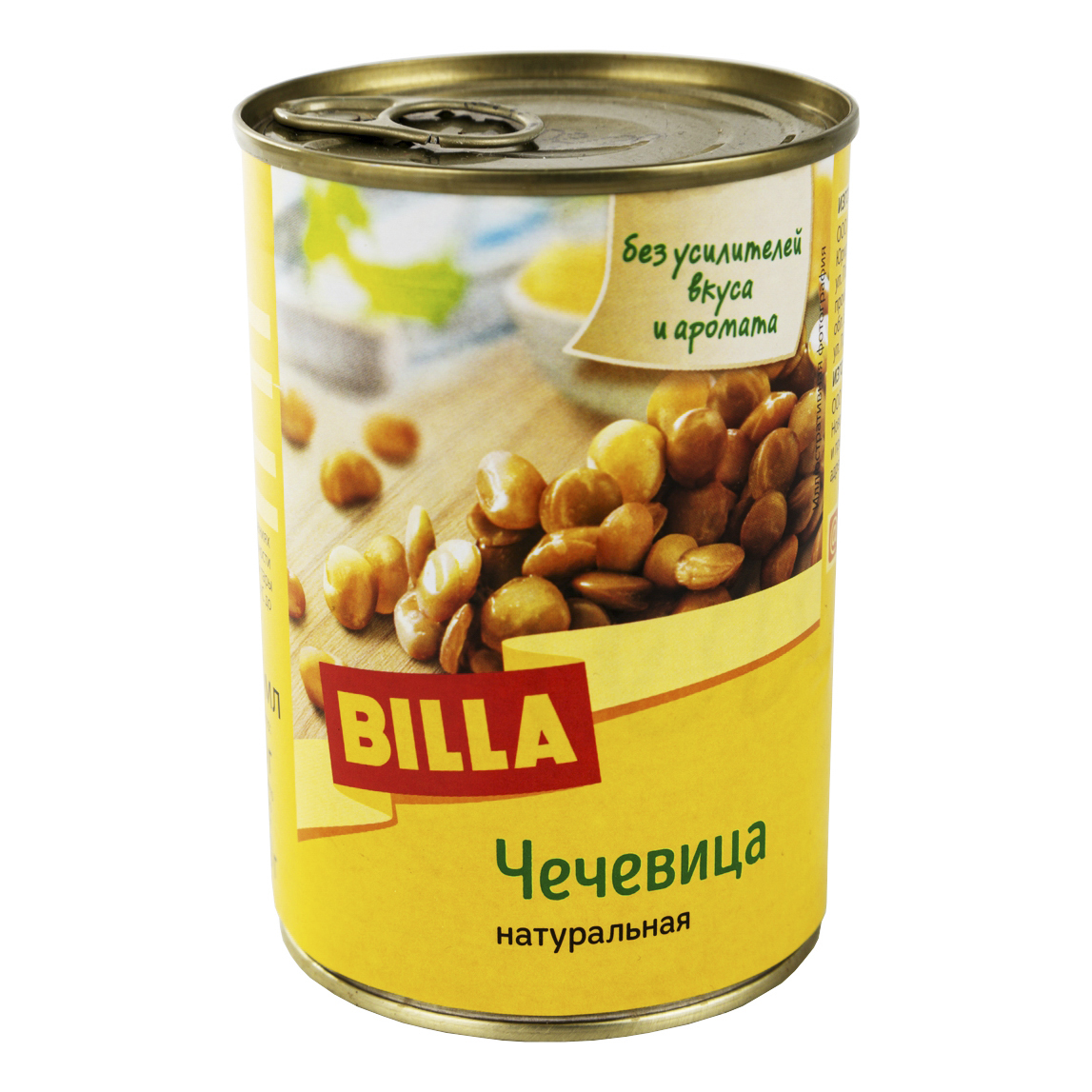 

Чечевица Billa натуральная в собственном соку 400 мл