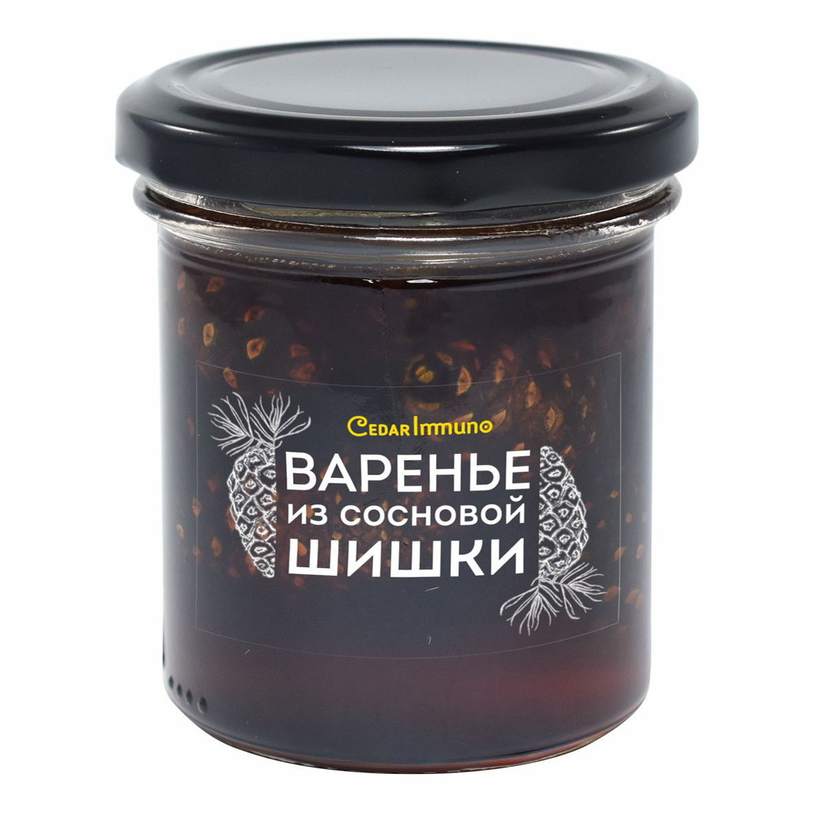 

Варенье Cedar Immuno из сосновых шишек 170 г