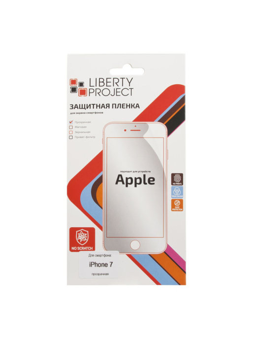 

Пленка для смартфона Liberty Project iPhone 7 прозрачная