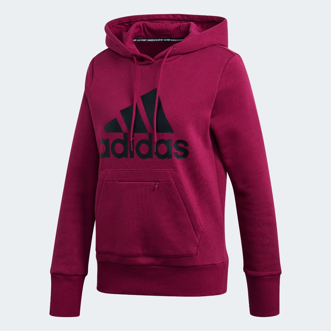 фото Толстовка женская adidas w bos oh hd powber розовая 2xs