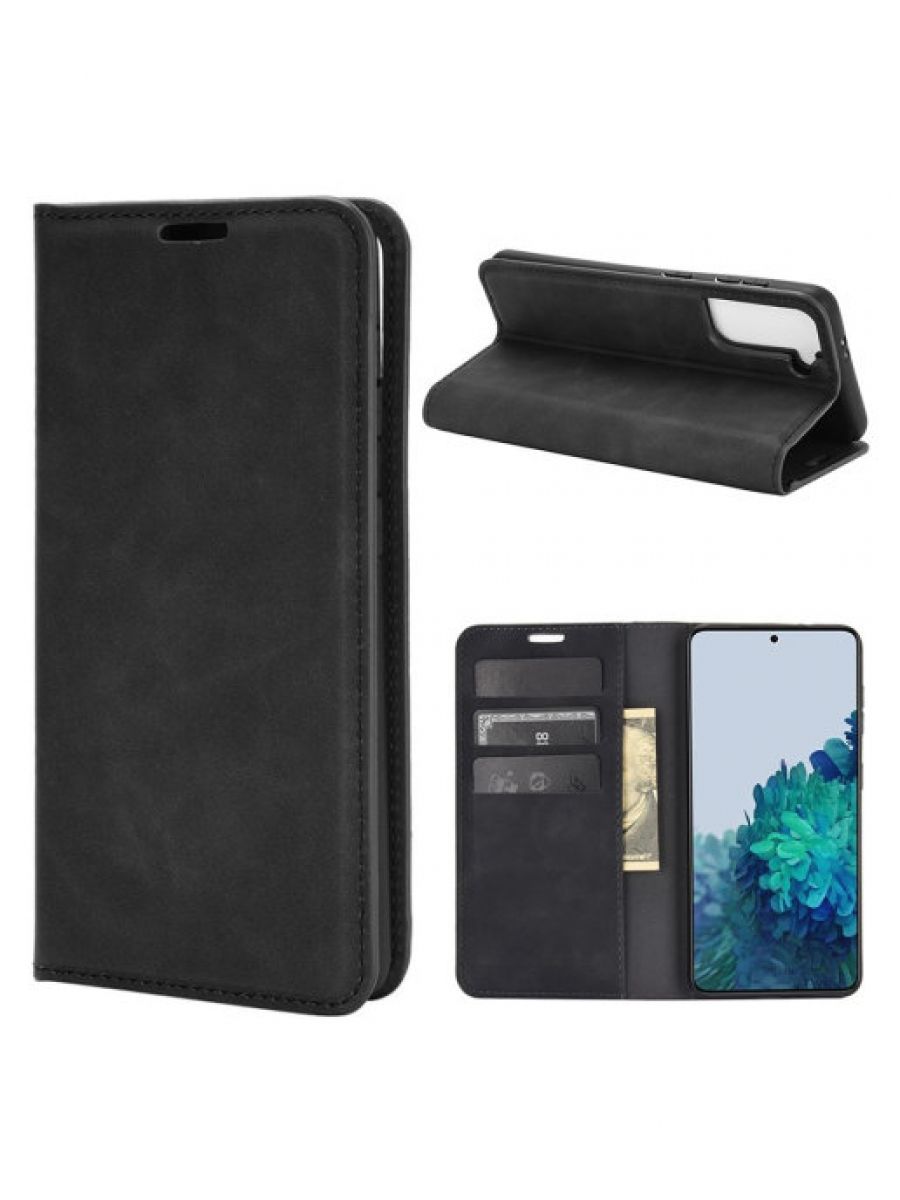 

Brodef Wish чехол книжка для Samsung Galaxy S21 черный