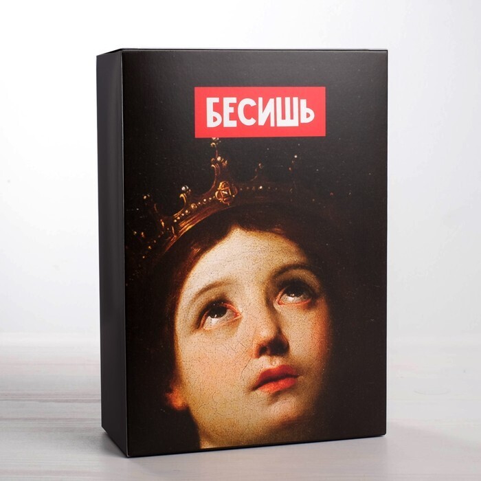 

Коробка складная «Бесишь», 16  23  7.5 см