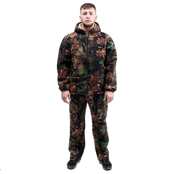 

Костюм флисовый 9342554 р.54/176, камуфляж лес, Коричневый;черный;зеленый;серый, 9342554