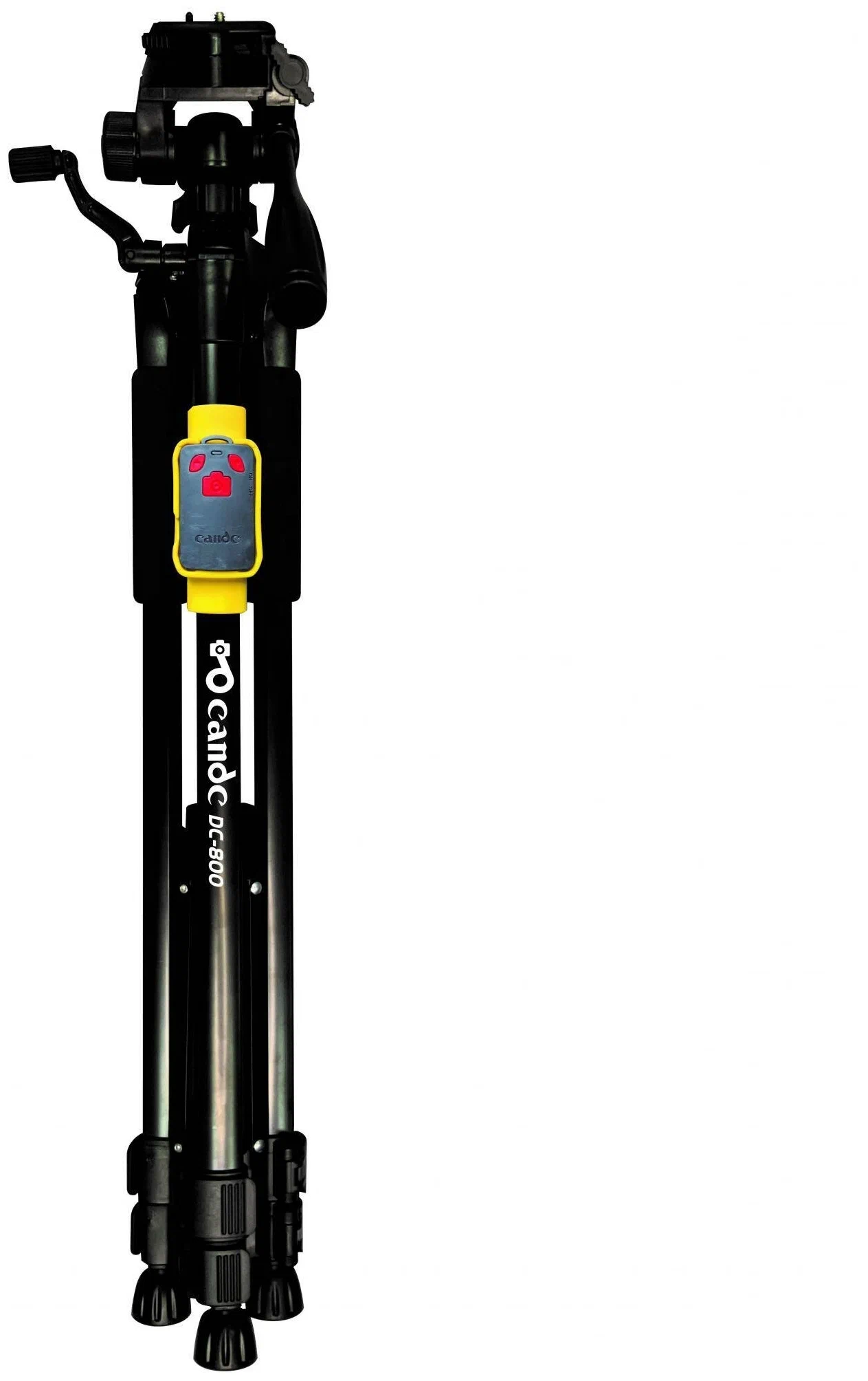 

Трипод CANDC DC-800, напольный для фото/видеокамер+смартфон, 550-1600мм, черный