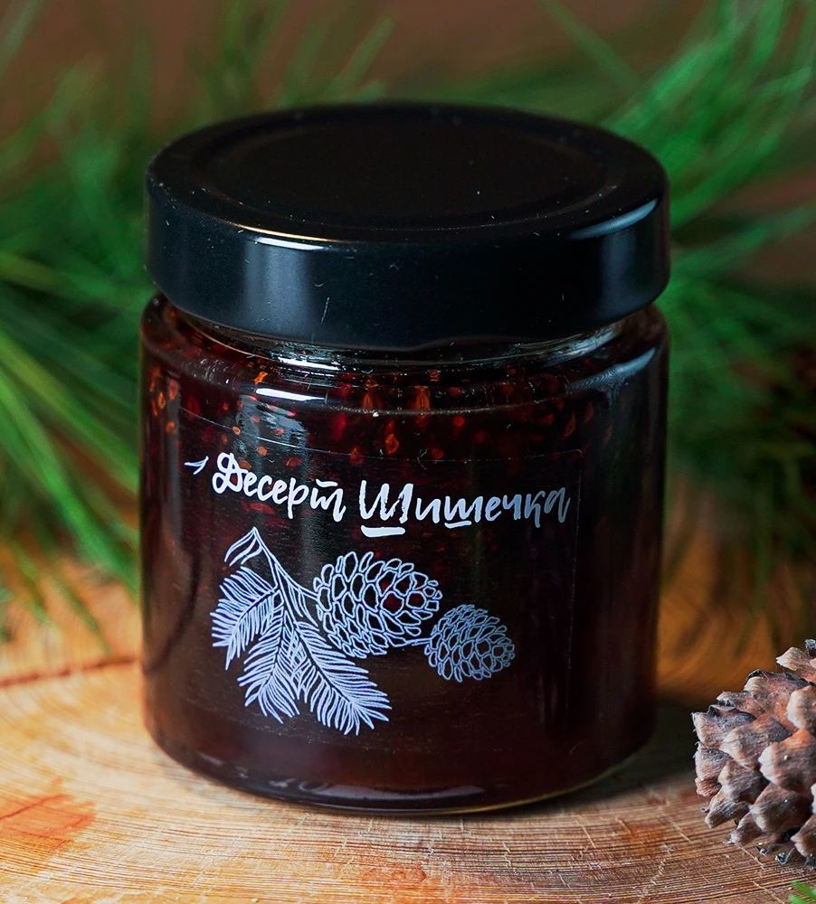 Варенье Дары Югры из сосновых шишек Десерт шишечка, 2 шт по 200 г
