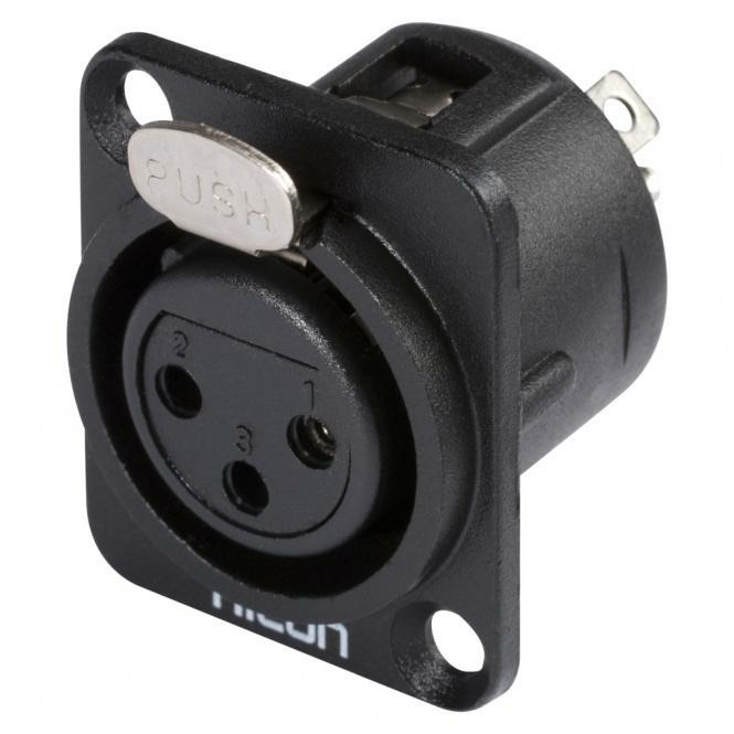 

Терминал XLR (Мама) HIC-ON HI-X3DF-G