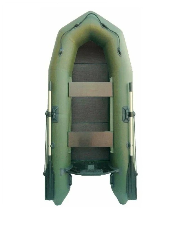 

Лодка YUGANA 2600 С слань, цвет олива, Зеленый, 2600 С