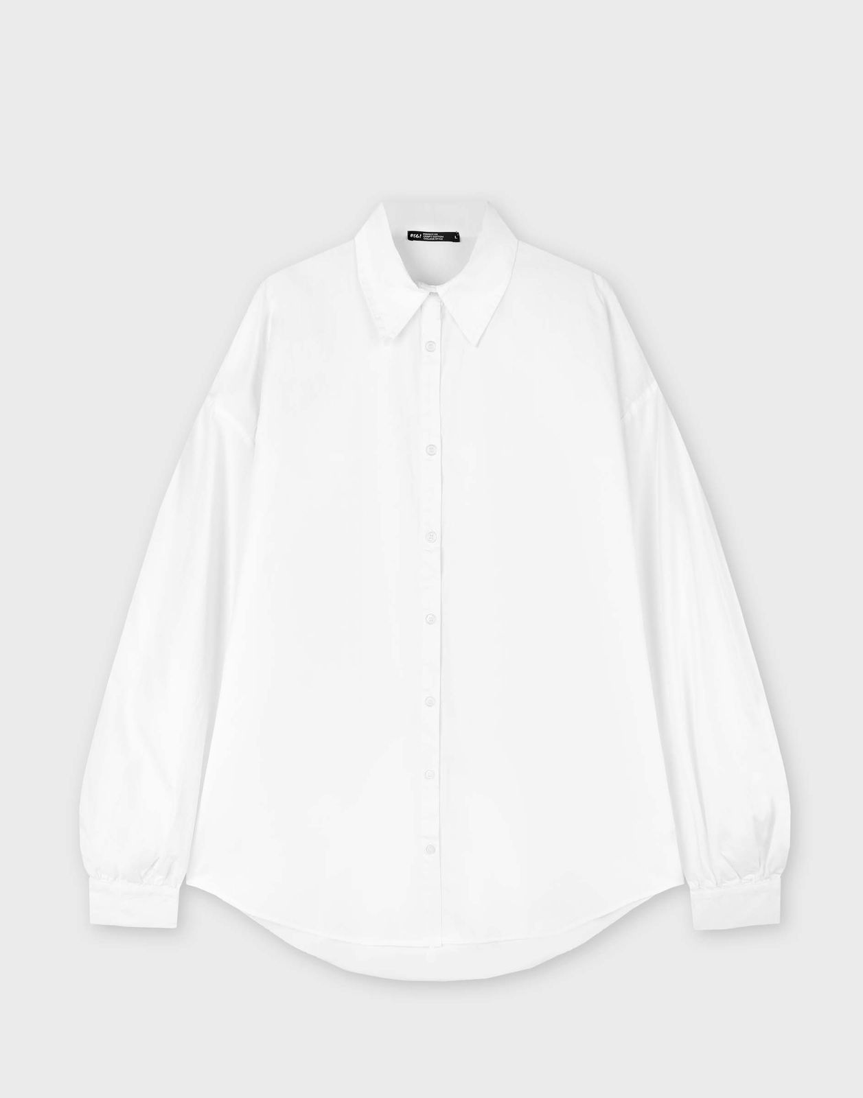 

Рубашка для девочки Gloria Jeans GWT004179 белый 8-10л/140, GWT004179