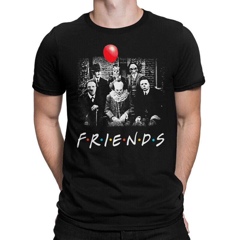 

Футболка мужская Dream Shirts Друзья 10008012 черная L, Друзья 10008012