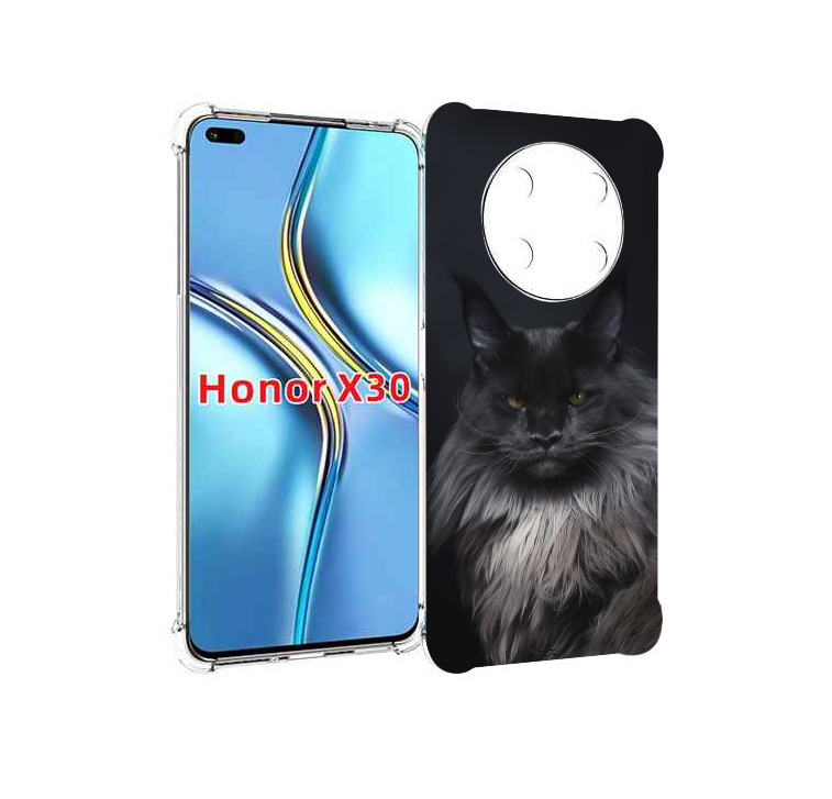 

Чехол MyPads кошка меин кун 2 для Honor X30 / Magic4 Lite 5G, Прозрачный, Tocco