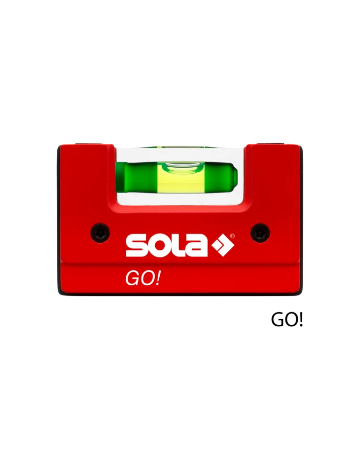 

Уровень SOLA компактный GO!, 1 глазок, 01620101, Красный, 01620101