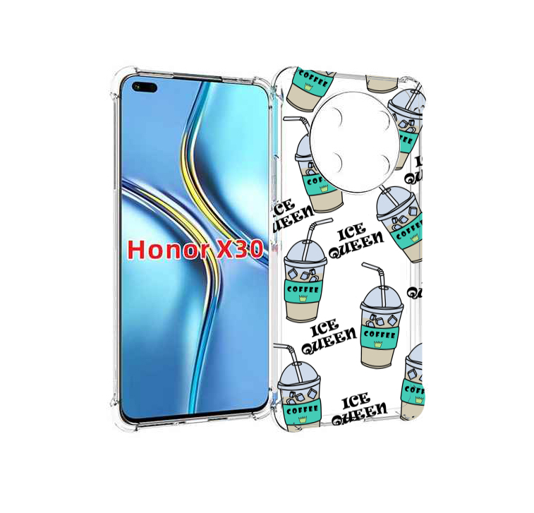 

Чехол MyPads кофе-с-льдом для Honor X30 / Magic4 Lite 5G, Прозрачный, Tocco