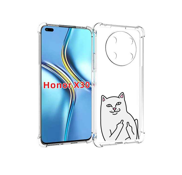 

Чехол MyPads котяра для Honor X30 / Magic4 Lite 5G, Прозрачный, Tocco
