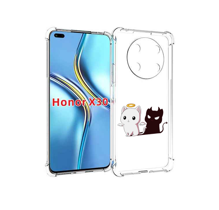 

Чехол MyPads котик-с-злой-тенью для Honor X30 / Magic4 Lite 5G, Прозрачный, Tocco