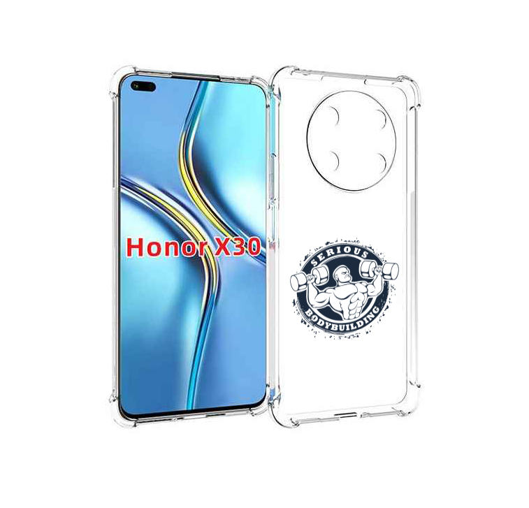 

Чехол MyPads бодибилдинг воля к победе для Honor X30 / Magic4 Lite 5G, Прозрачный, Tocco