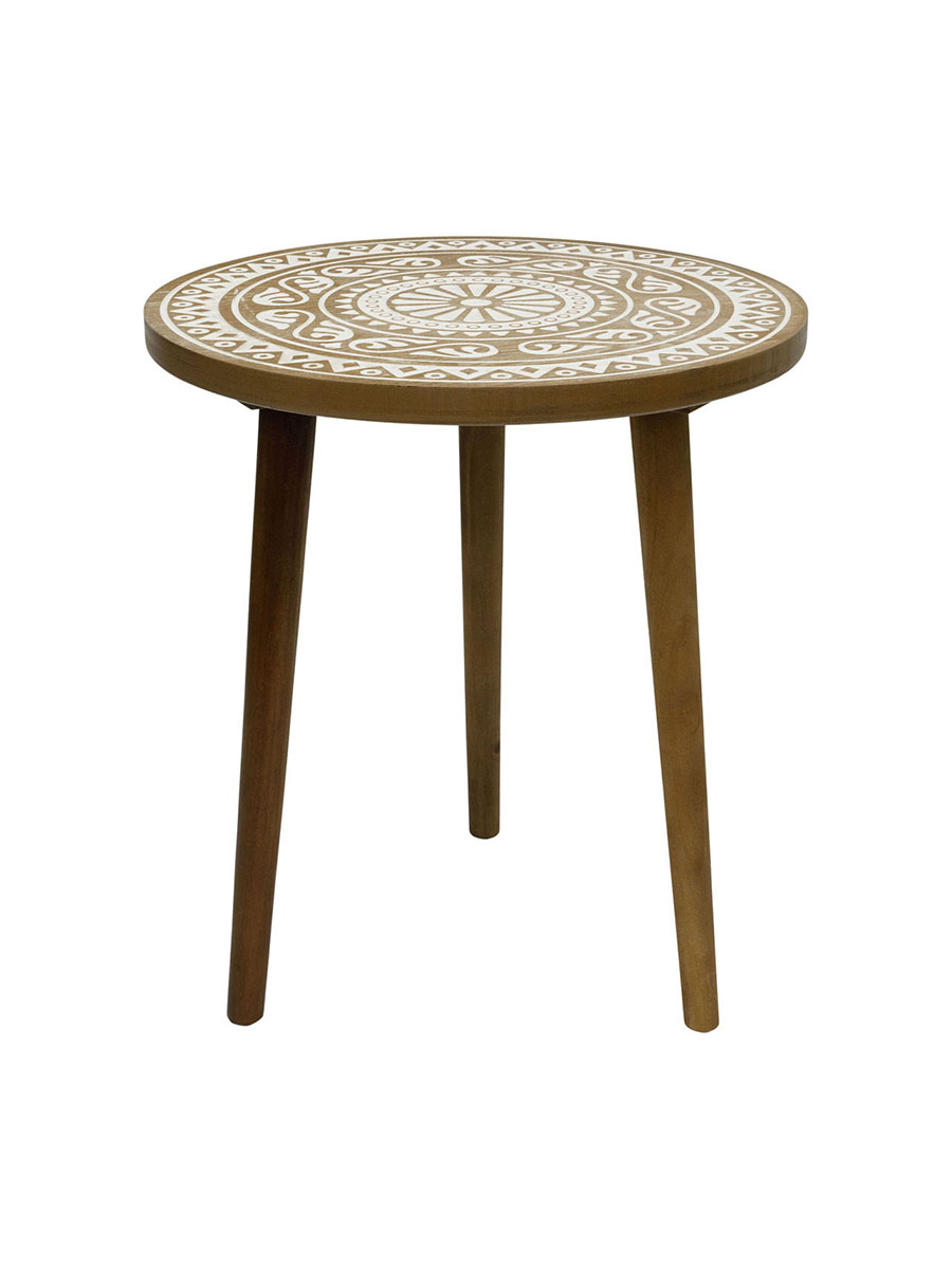 

Столик кофейный Glasar 45х45х52 см, МДФ, дерево