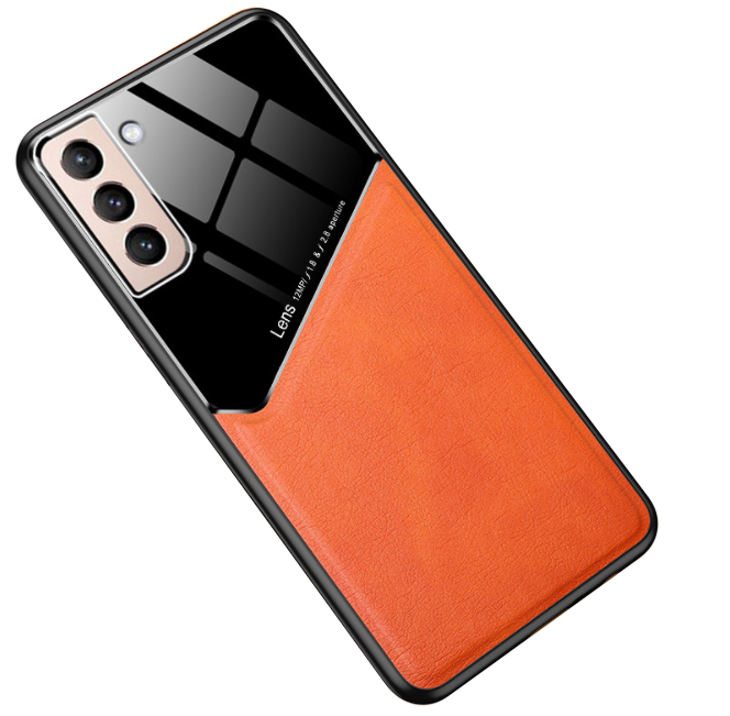 Чехол MyPads для Samsung Galaxy S21+ plus (SM-G996) Orange (157153)