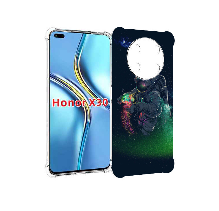 

Чехол MyPads космонавт-с-оружием-арты для Honor X30 / Magic4 Lite 5G, Прозрачный, Tocco