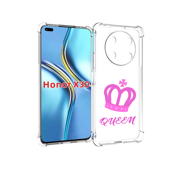 

Чехол MyPads корона-королевы-розовый для Honor X30 / Magic4 Lite 5G, Прозрачный, Tocco