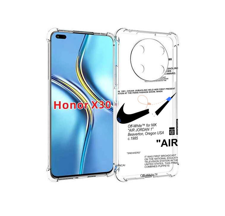 

Чехол MyPads коллаборация-найк для Honor X30 / Magic4 Lite 5G, Прозрачный, Tocco